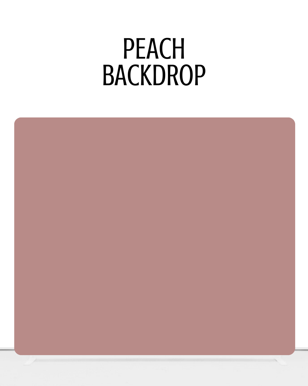 Peach Backdrop
