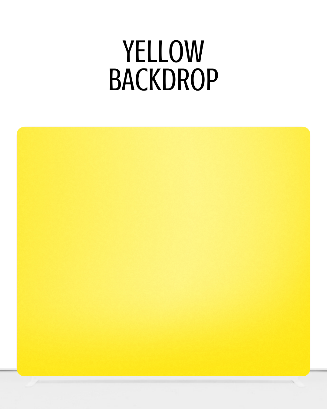 Yellow Backdrop