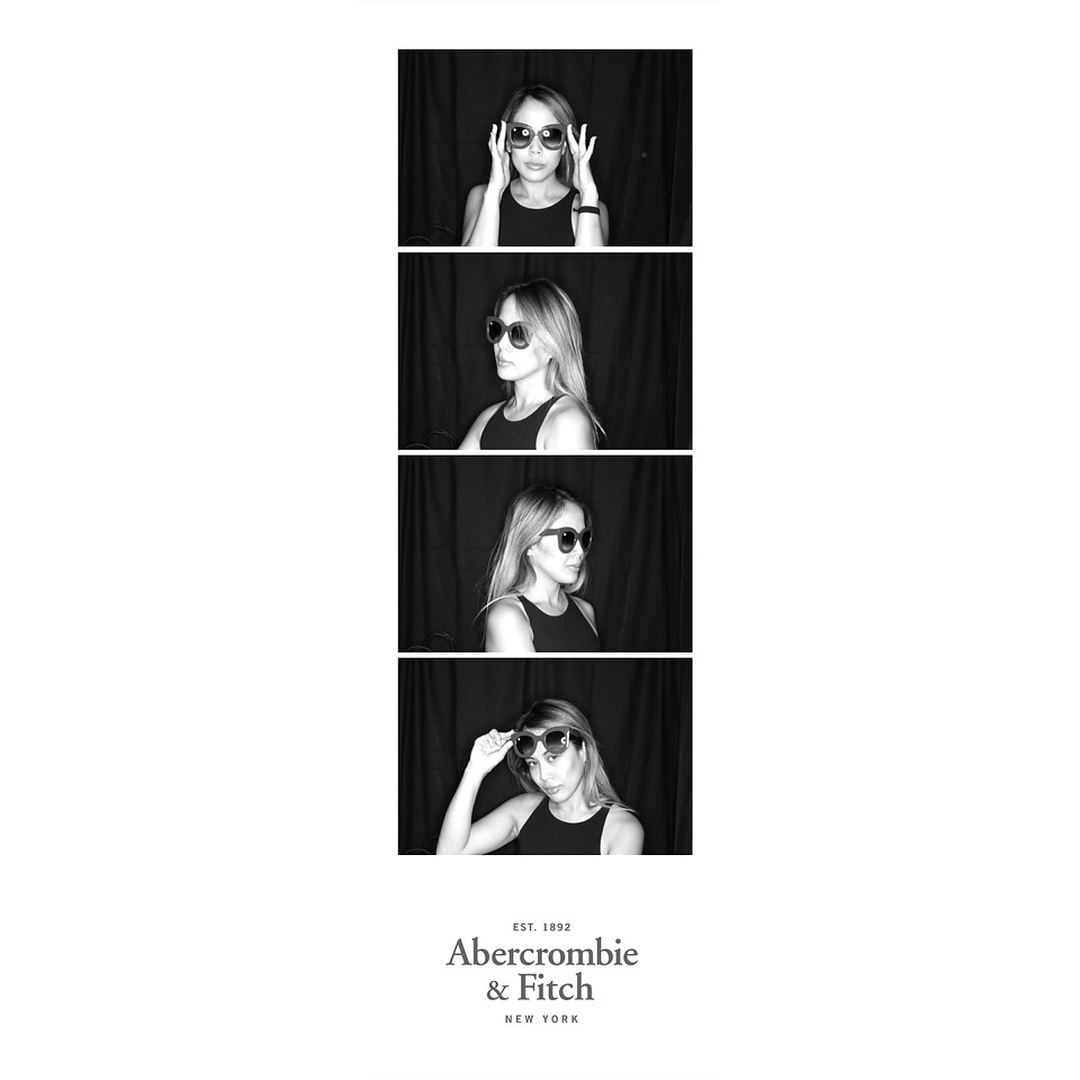 Behind the scenes photo booth setup