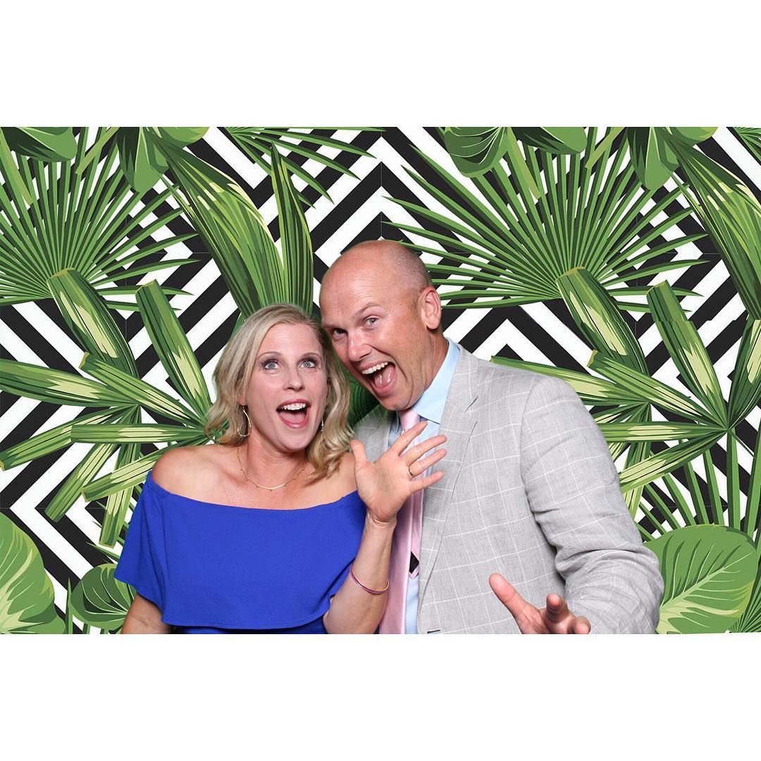 Photo booth in action at Ontario event