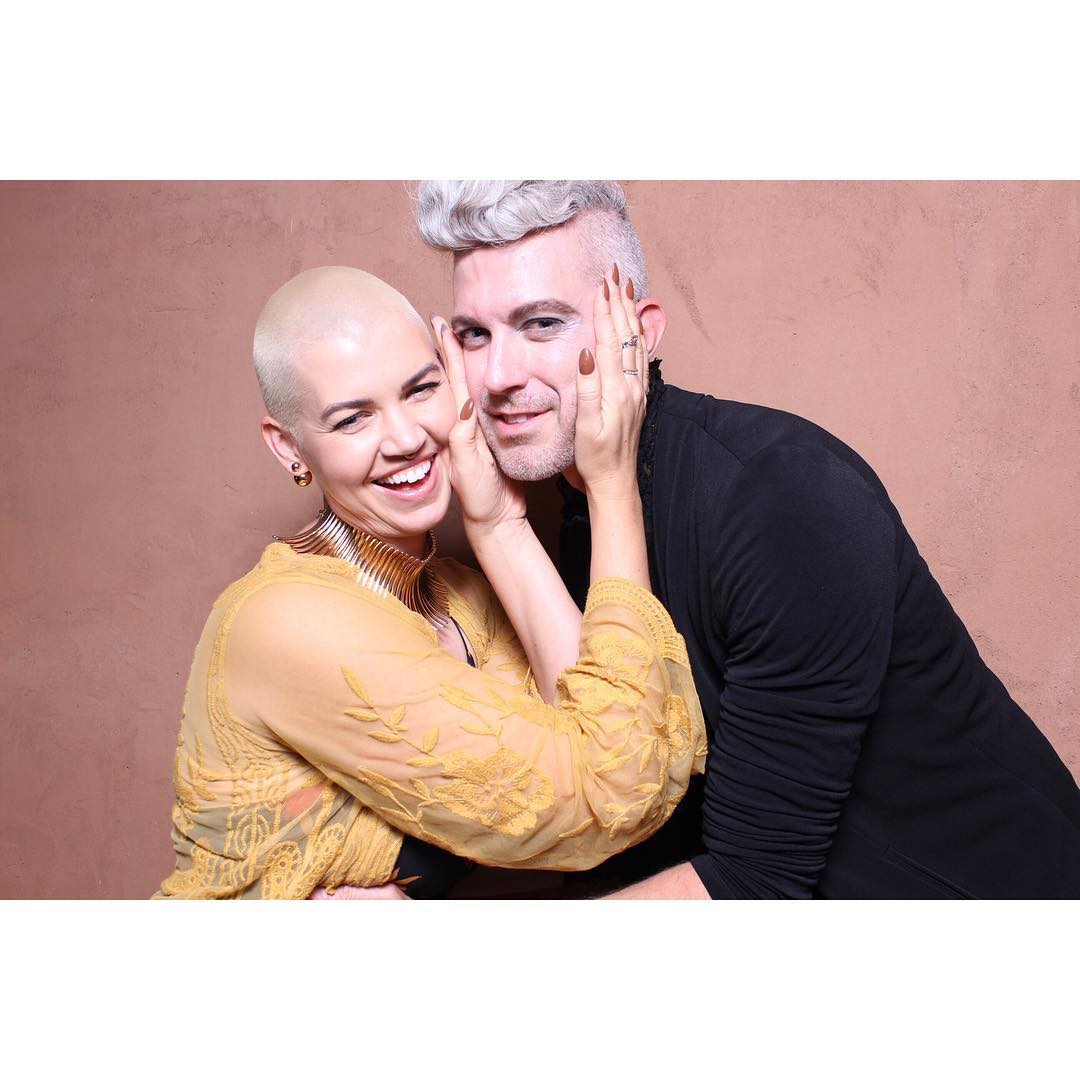 Photo booth in action at Ontario event