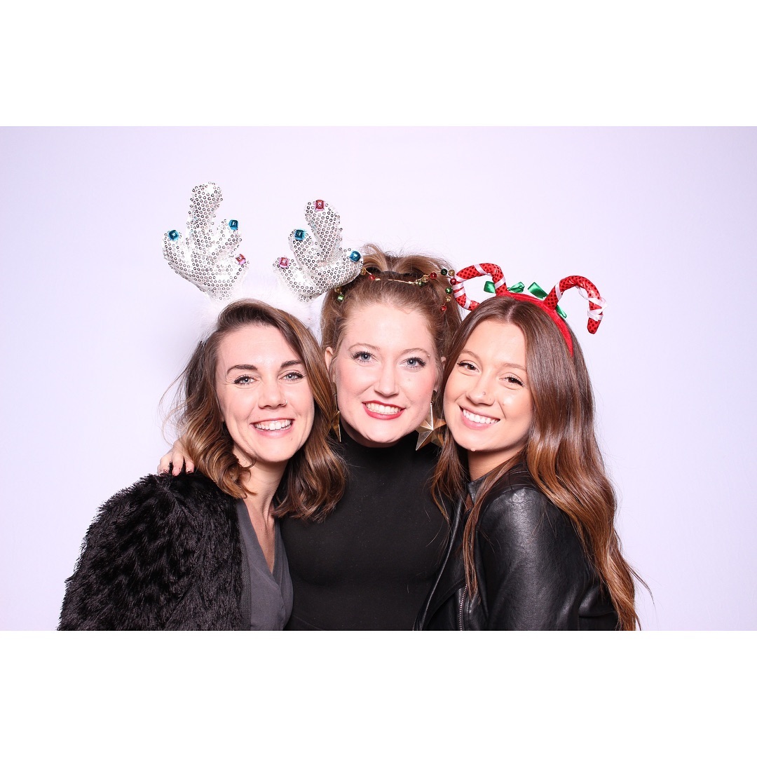 Photo booth in action at Ontario event