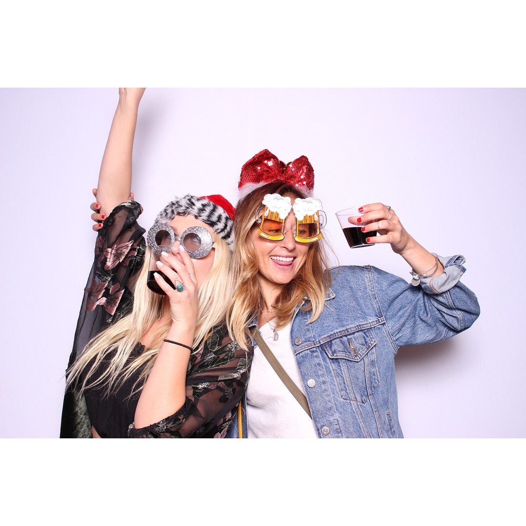 Photo booth in action at Ontario event