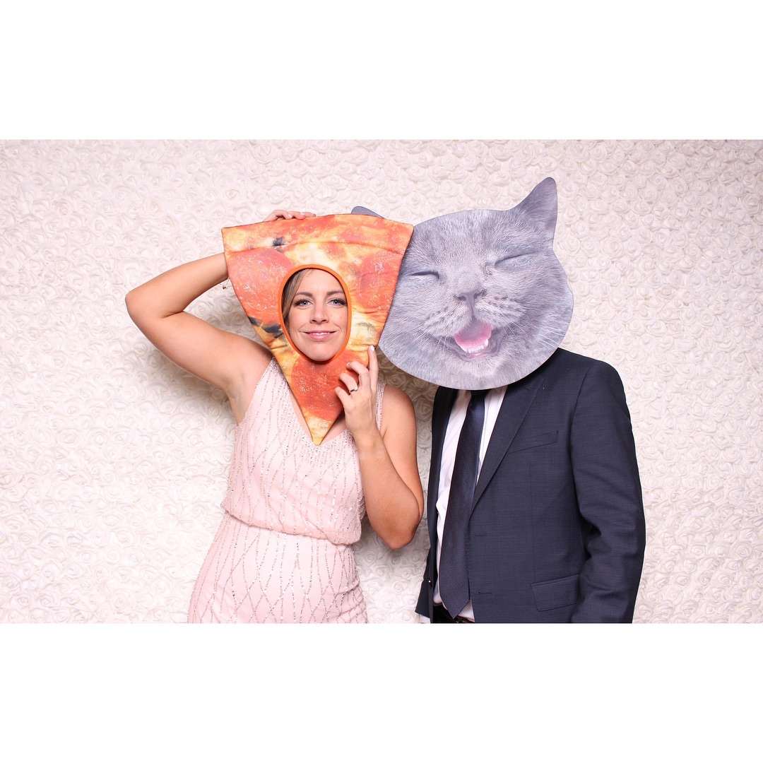 Photo booth in action at Ontario event