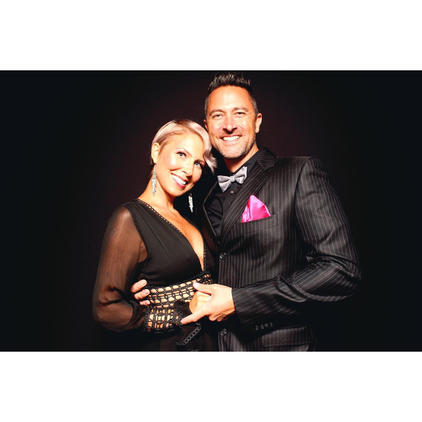 Photo booth in action at Ontario event