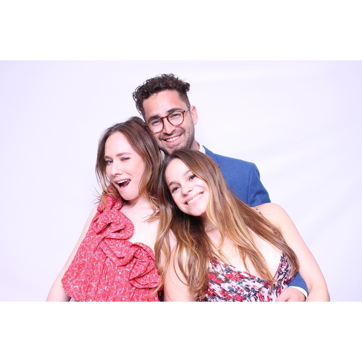 Photo booth in action at Ontario event