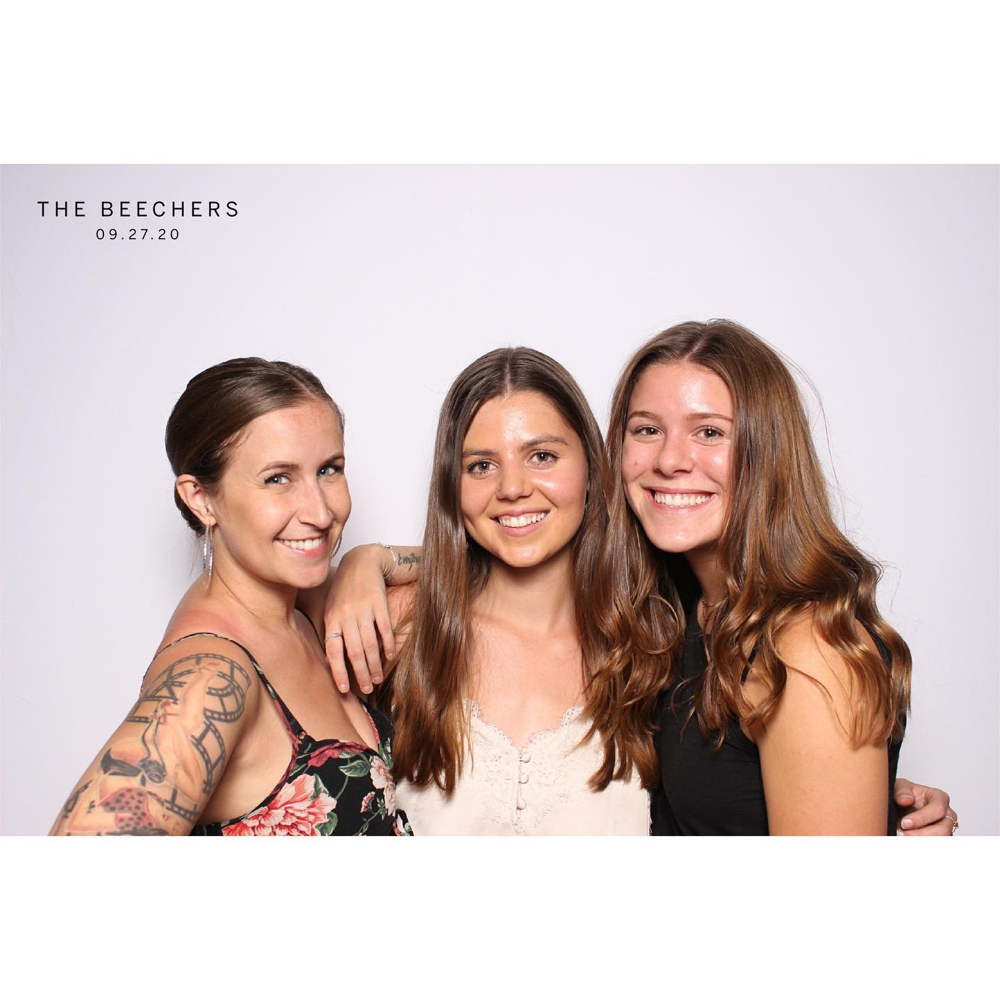 Photo booth in action at Ontario event