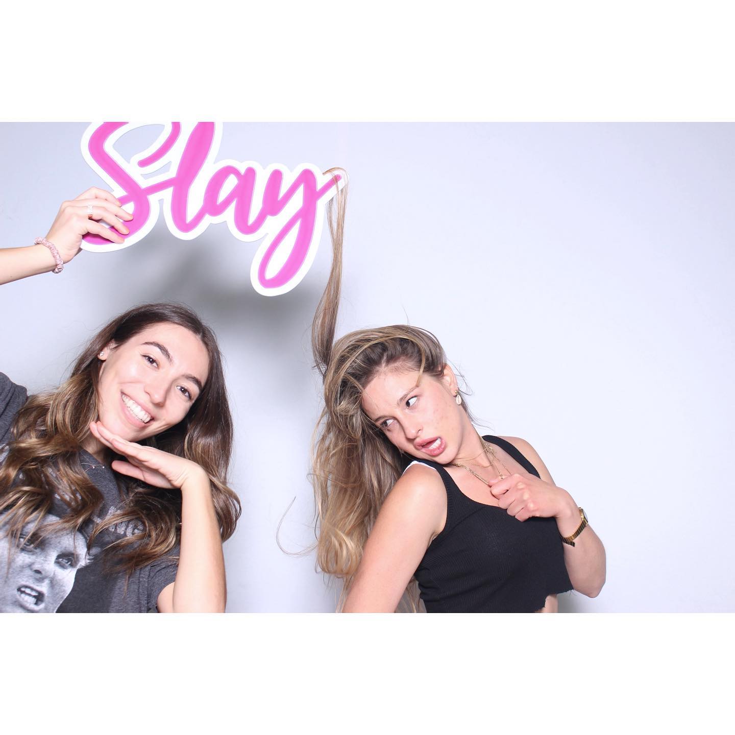 Photo booth in action at Ontario event