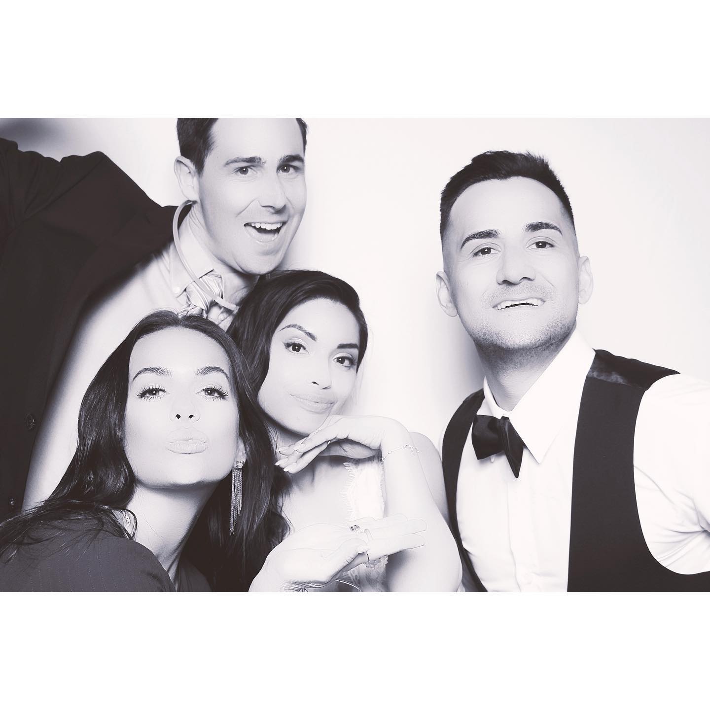 Spring Wedding Photo Booth Color Schemes 2026 - Professional photo booth setup