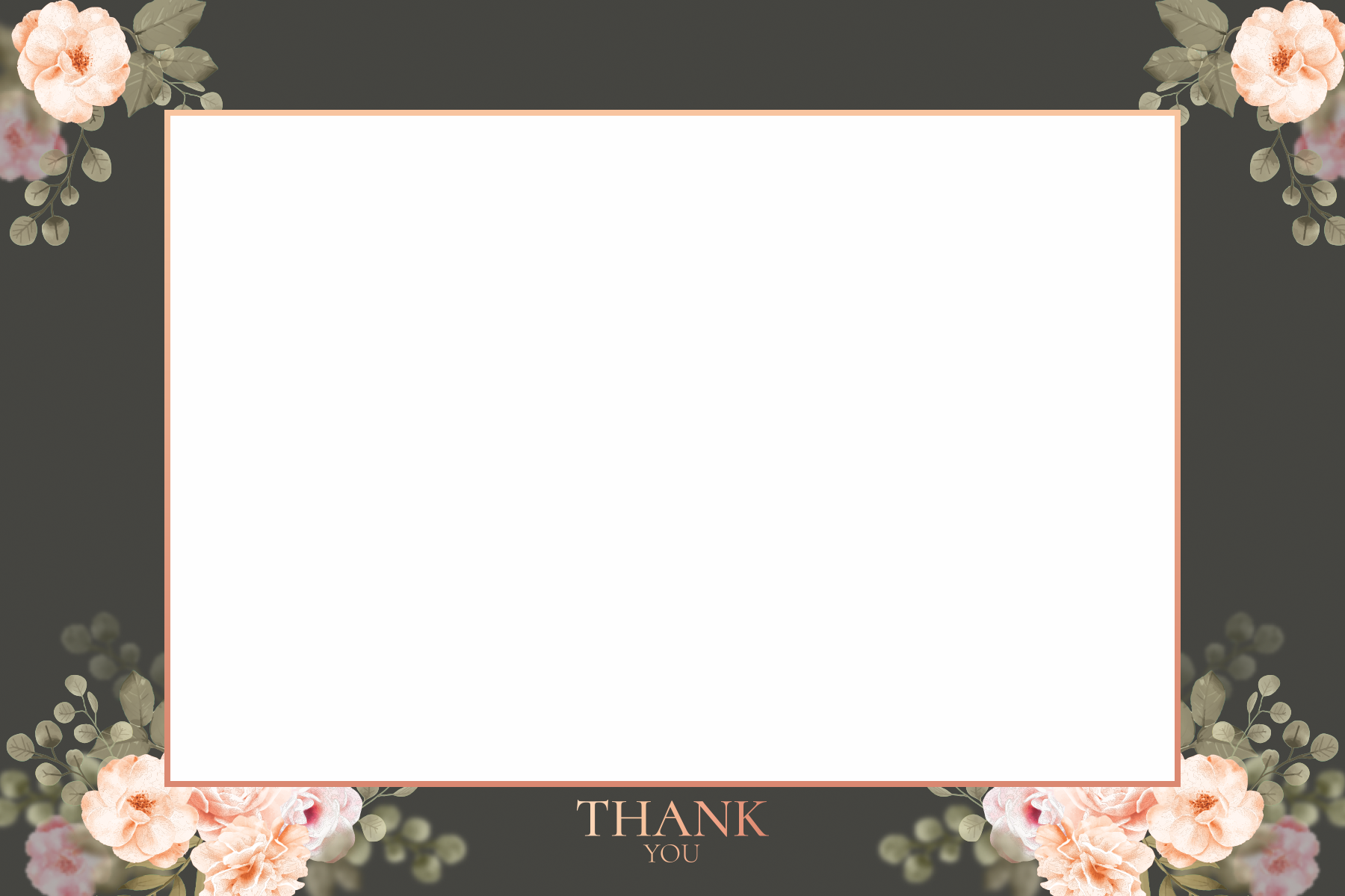 Wedding Flowers Gray Layout