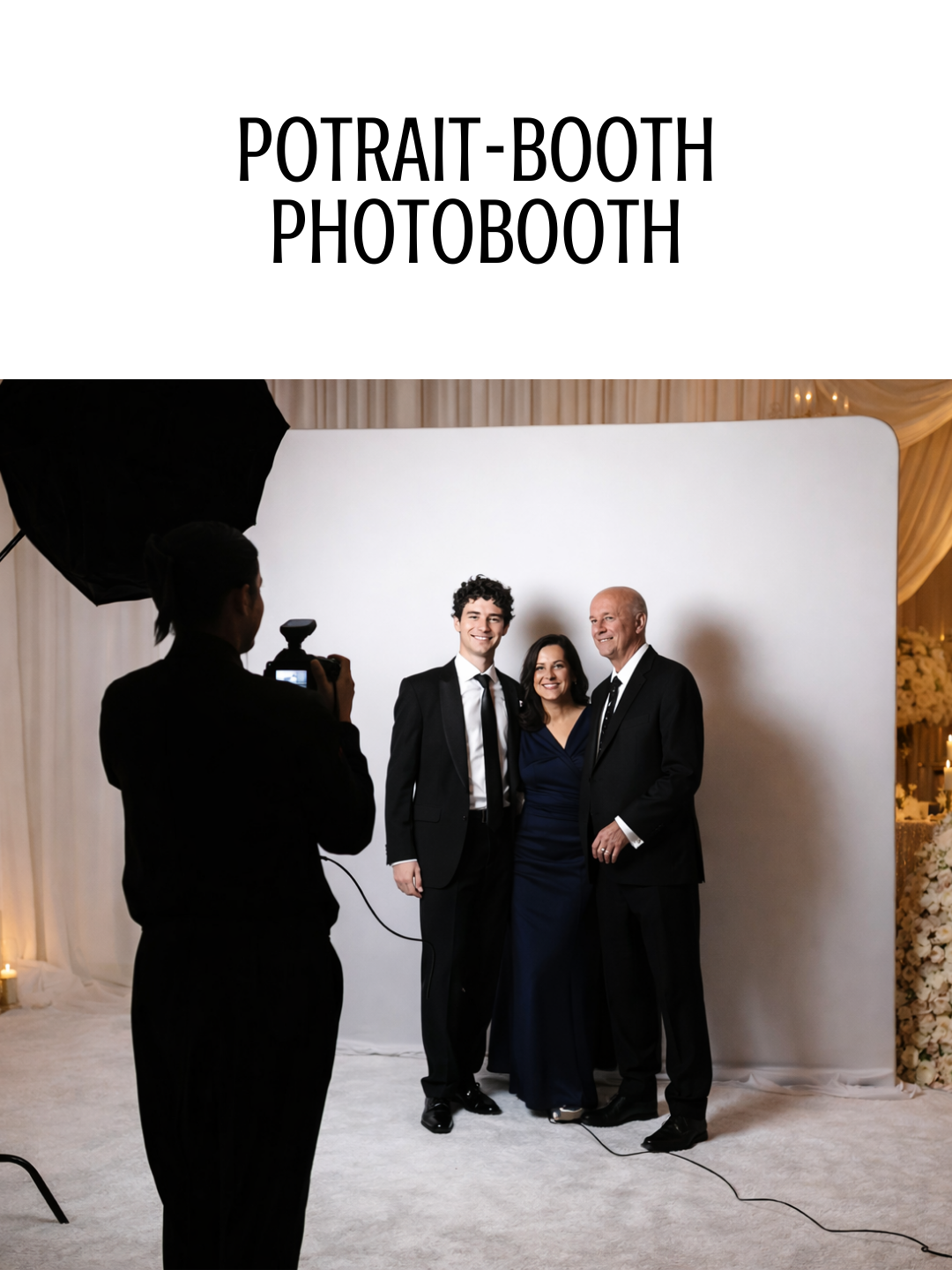 Portrait Studio Photobooth Display